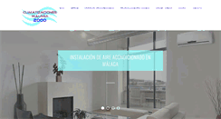 Desktop Screenshot of climatizacionesmalaga.com